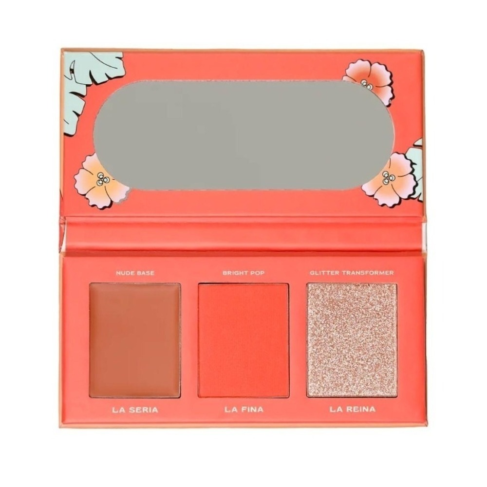 Alamar Cosmetics Viva Las Cheekas Cheek Palette - Shade Medium/Tan - 7.8 g